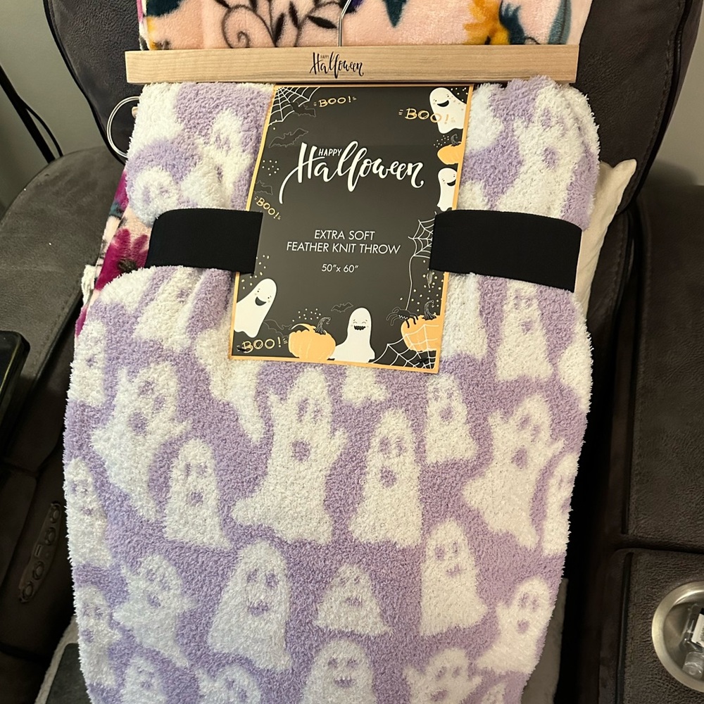 Purple Ghost Blanket